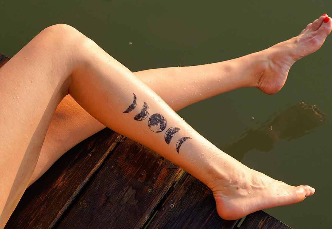 Moon Phases Tattoo