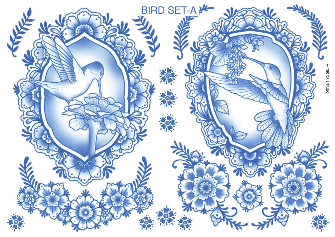 The Ultimate Delft Tattoo Set