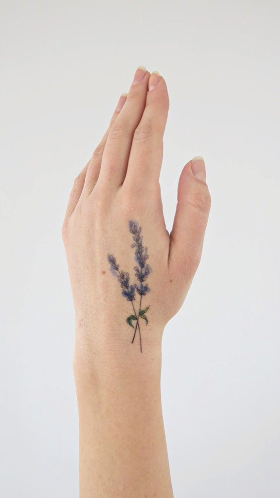 lavender plant tattoo meaning Lavender Flower Tattoo