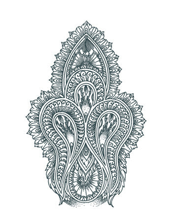Mehndi Ornament (Large)