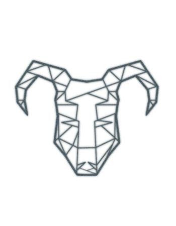 aries horoscope sign small tattoo design, aries zodiac sign temporary tattoo, aries astrology tattoo