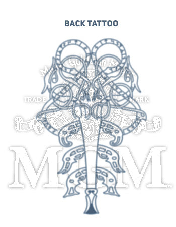 SET DE TATUAJES ORIGINALES DE ASTRID, DE LA SERIE VIKINGOS