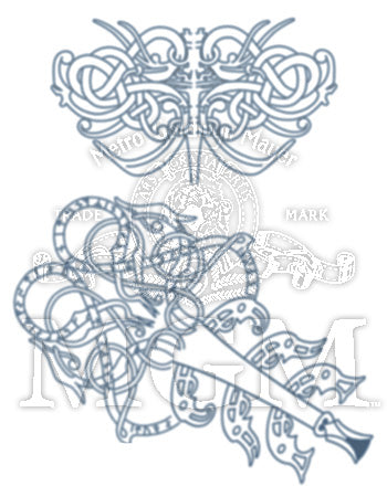 SET DE TATUAJES ORIGINALES DE ASTRID, DE LA SERIE VIKINGOS