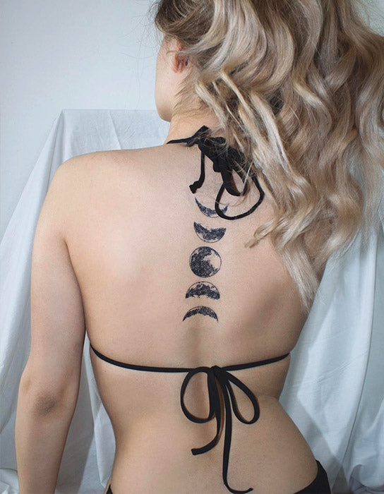 Moon Phases Tattoo