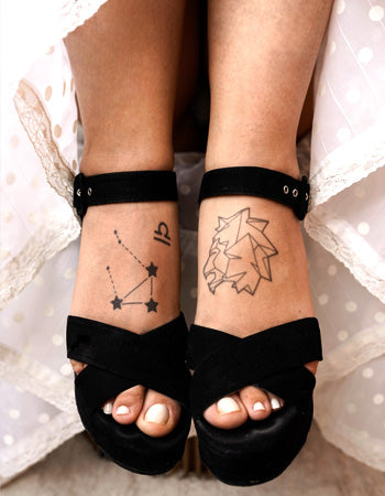 Leo Zodiac Sign Tattoo