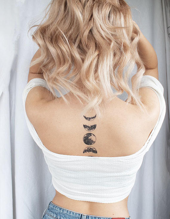 Moon Phases Tattoo
