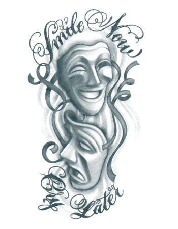 Laugh Now Cry Later Tattoo Meaning: Symbolism & Powerful Insights