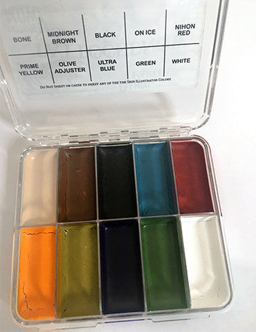 TattooedNow! ON SET Skin illustrator palette