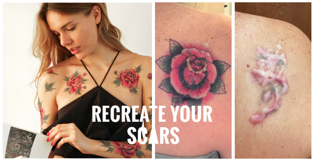 Cover Your Scars with Style: How Temporary Tattoos Can Transform Your Confidence