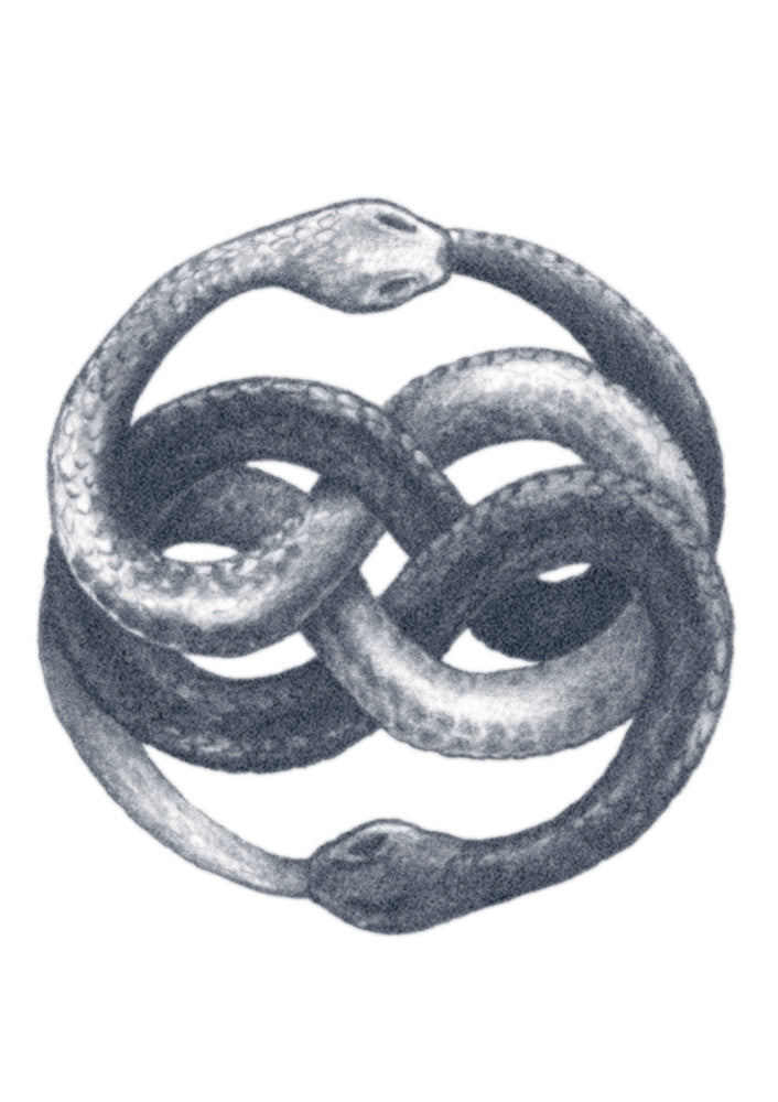 Auryn temporary tattoo, inspired by the powerful medallion from Michael Ende's book 'The NeverEnding Story'