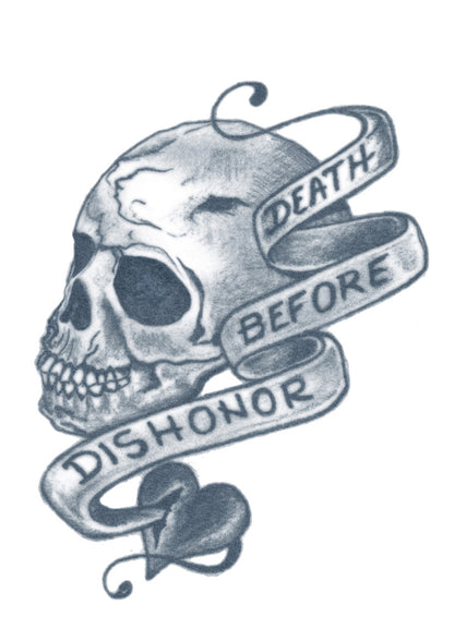 Death Before Dishonor Tattoo