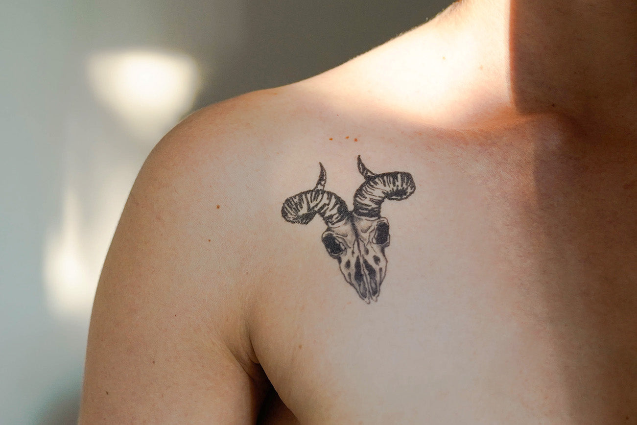 Goat Skull Tattoo