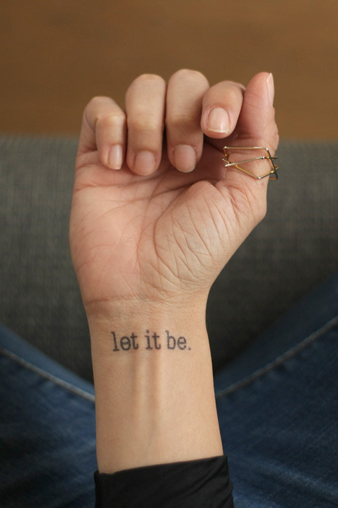 LET IT BE