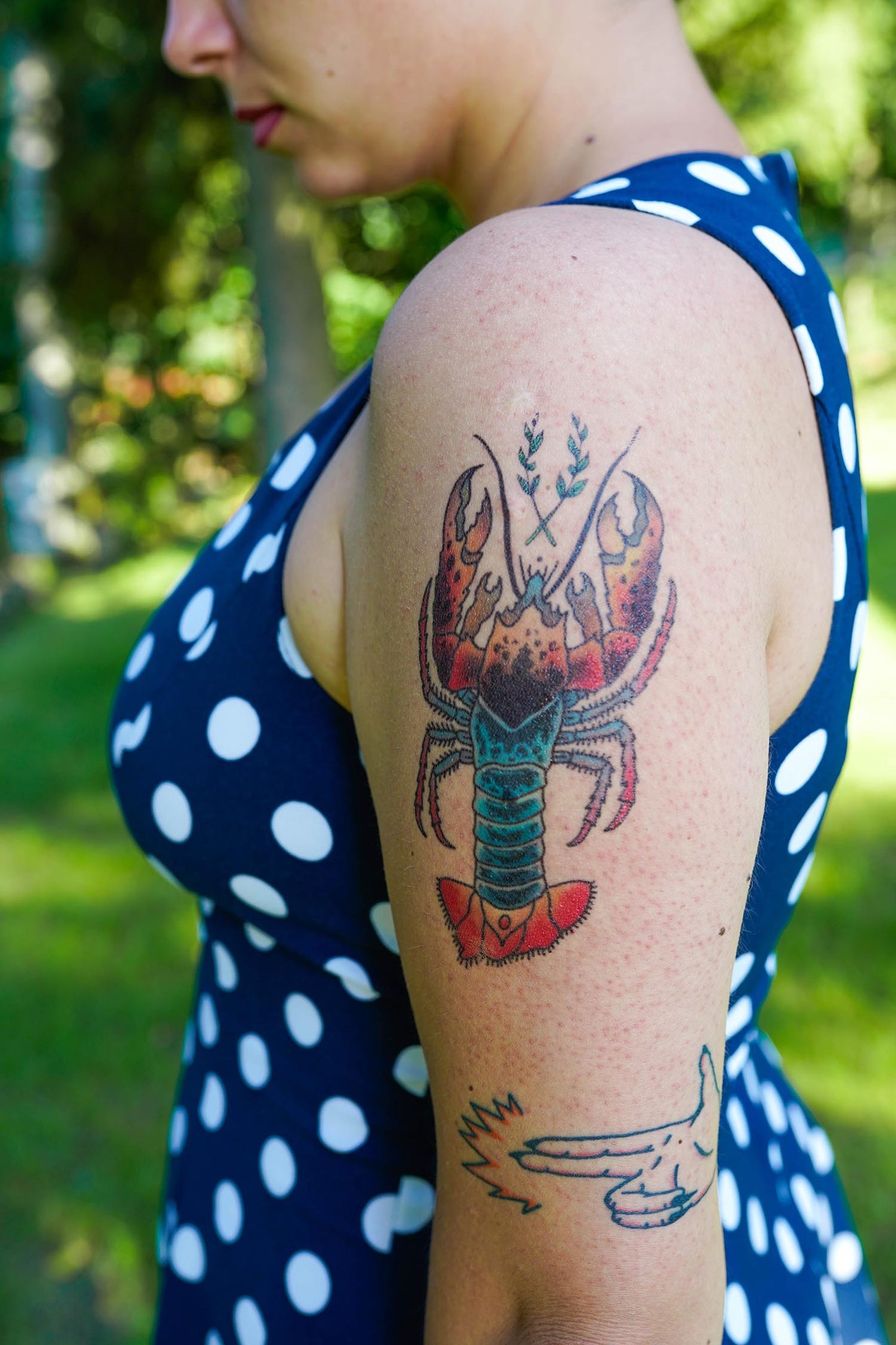 TATUAJE DE LANGOSTA