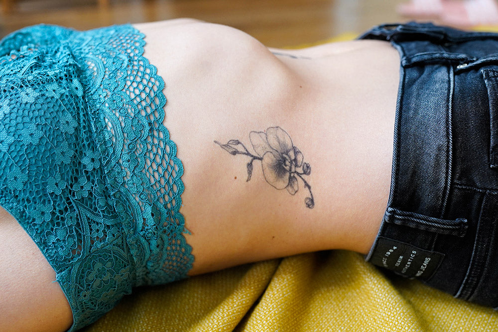 Orchid Flower Tattoo