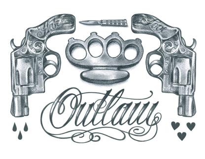 Outlaw Tattoo Set