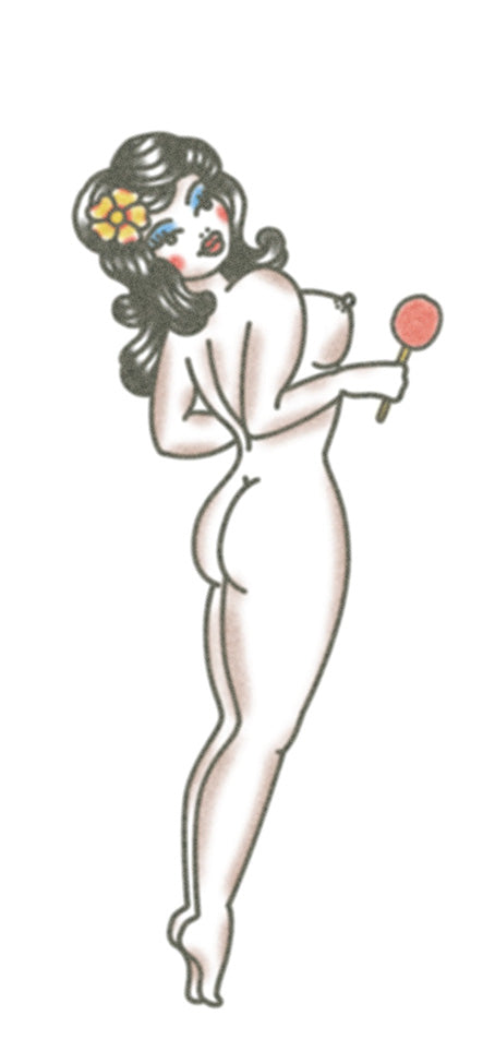 Lollipop (Pin-Up Girl Tattoo)