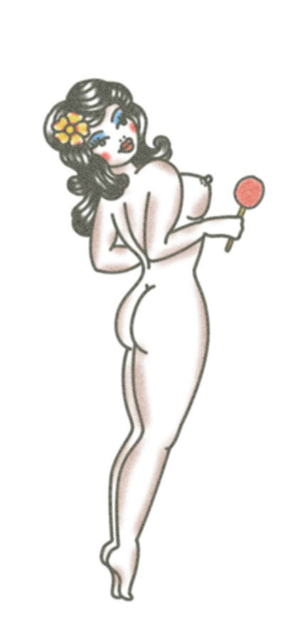 LOLLIPOP (TATUAJE DE CHICA PIN-UP)