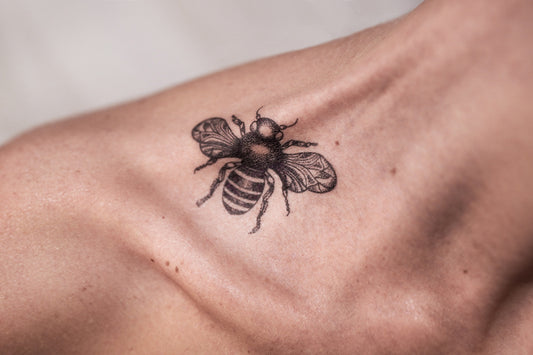Bee Dotwork Tattoo