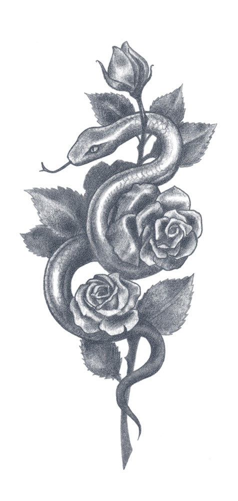 Rose And Snake