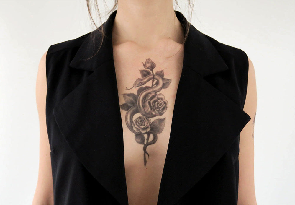 Rose And Snake