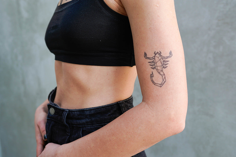 Scorpio Zodiac Sign Tattoo