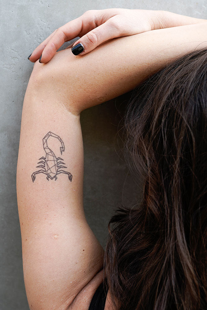 Scorpio Zodiac Sign Tattoo