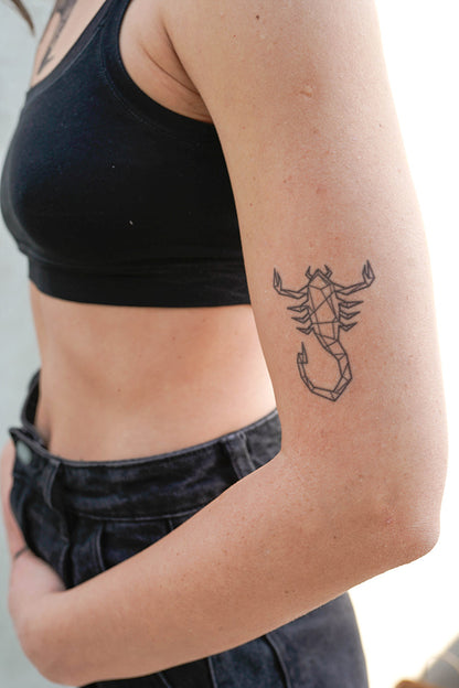 Scorpio Zodiac Sign Tattoo