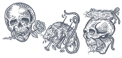 Skulls & Rats Tattoo