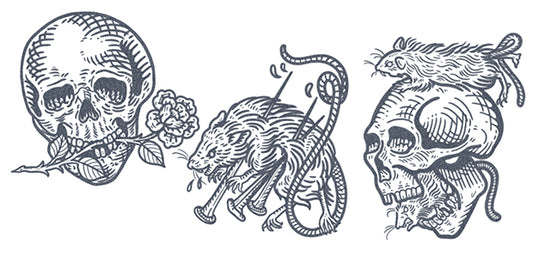 Skulls & Rats Tattoo