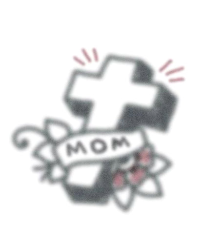 Vintage Cross Mom