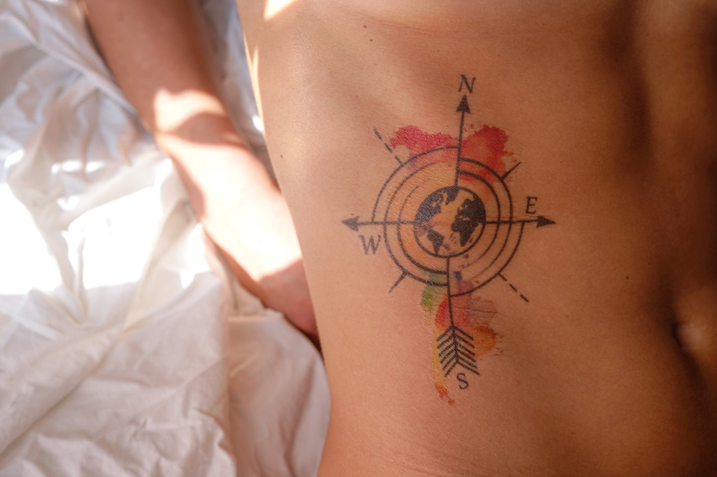 Watercolour Compass