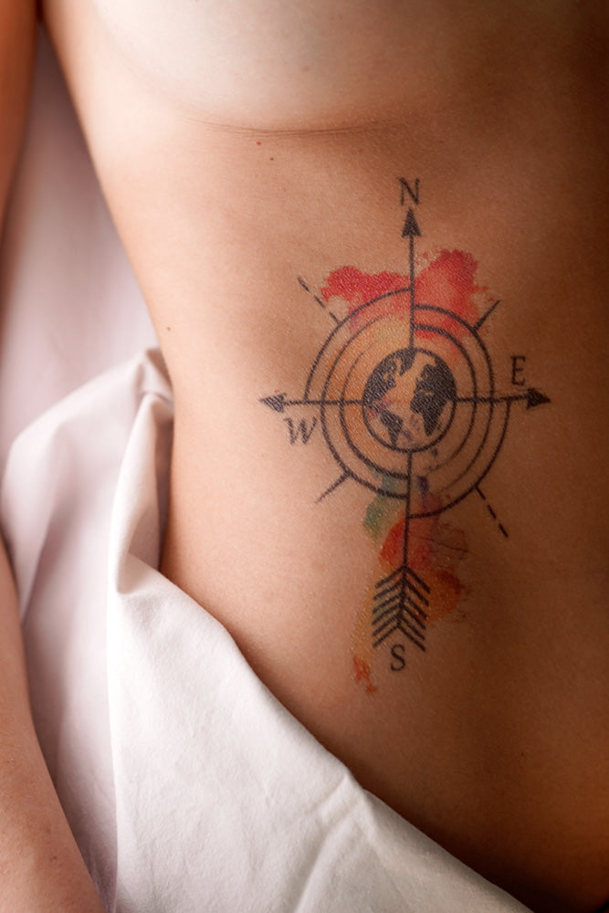 Watercolour Compass