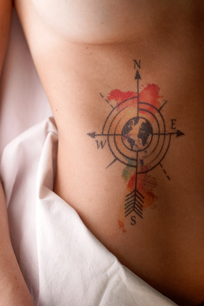 Watercolour Compass