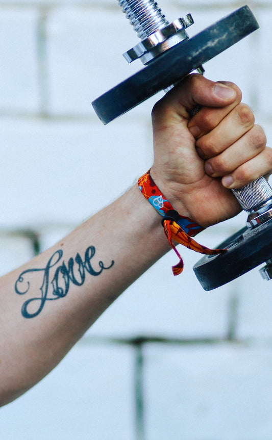 Faith Love Hope Script Tattoo