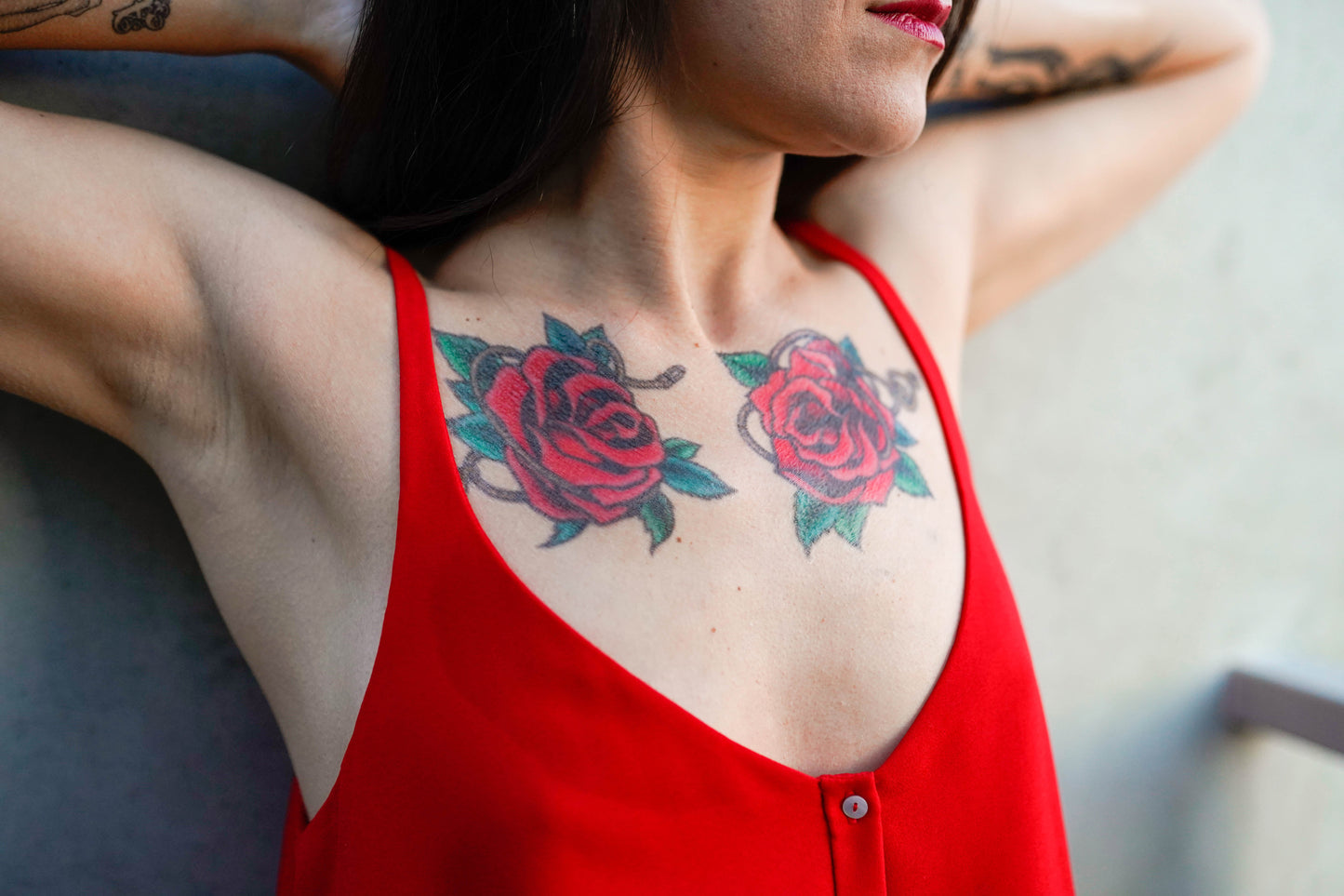 ROSAS ROJAS
