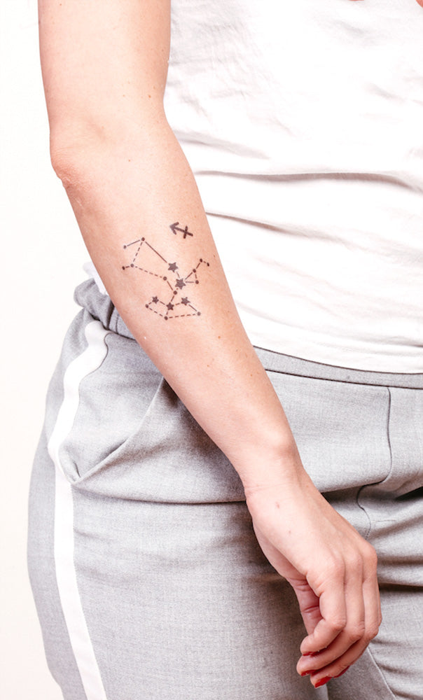 Sagittarius Constellation Tattoos: Celestial Ink Inspiration