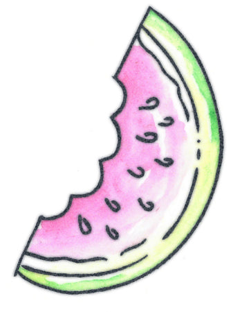 Watercolour Watermelon