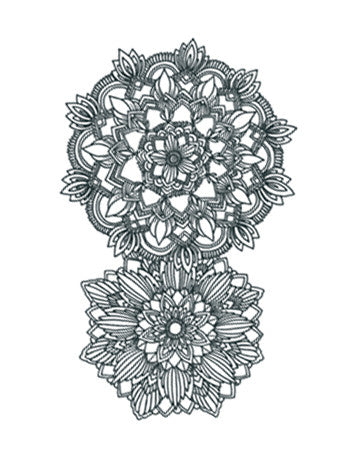 ADORNO DE FLOR DE MÁNDALA
