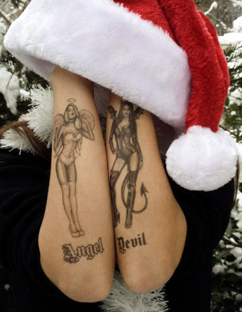 Angel and Devil Pin-Up girls