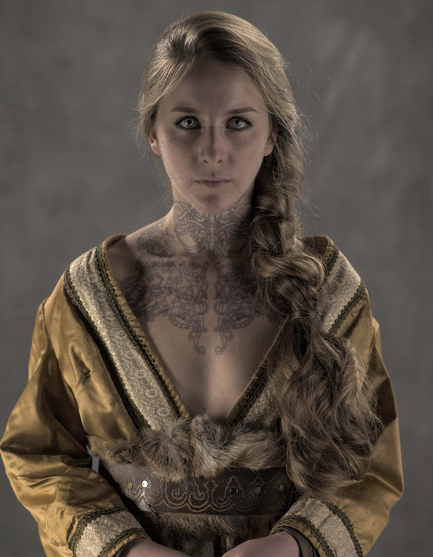 Astrid Vikings Tv Series Original Tattoo Set