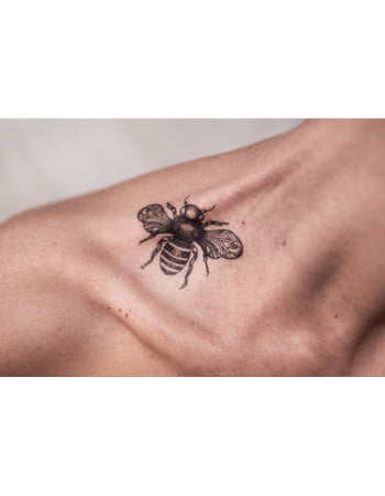 Bee Dotwork Tattoo