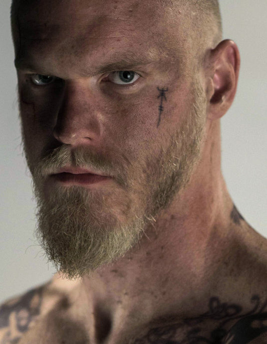 Bjorn Ironside Vikings Tv Series Tattoo Set ( Chest/Face/Arm/Back Tattoos)