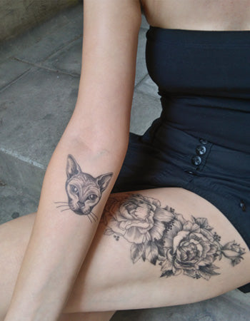 Sphynx Cat Tattoo