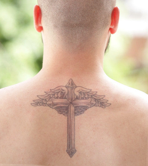 Cross with Wings