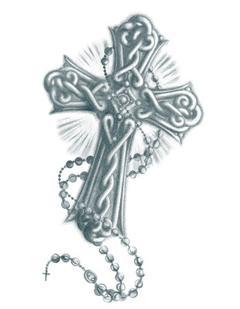 Cross with Rosary