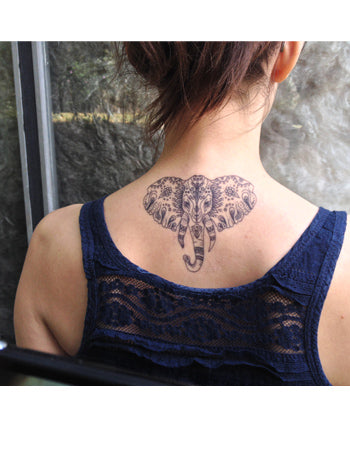 Elephant Mandala Tattoo