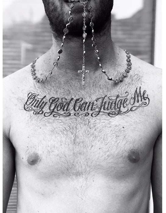 Only God Can Judge Me Tattoo