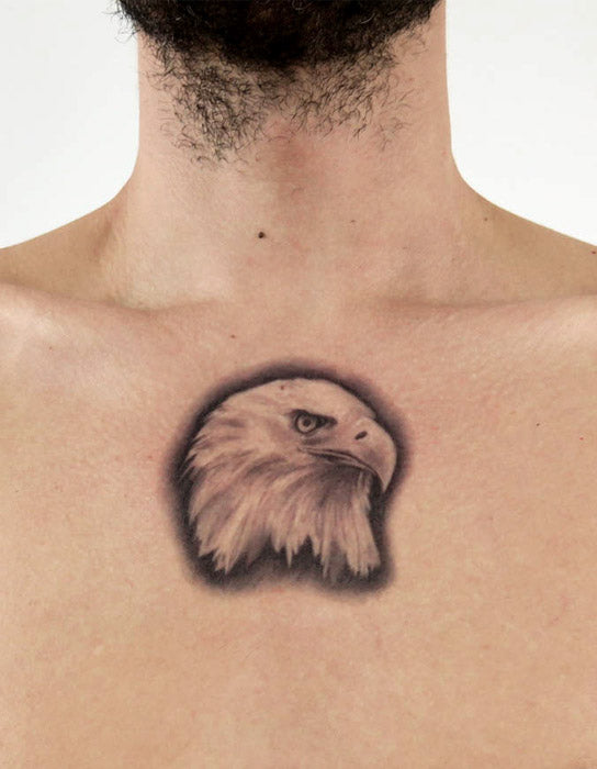 Top 139+ eagle back neck tattoo super hot