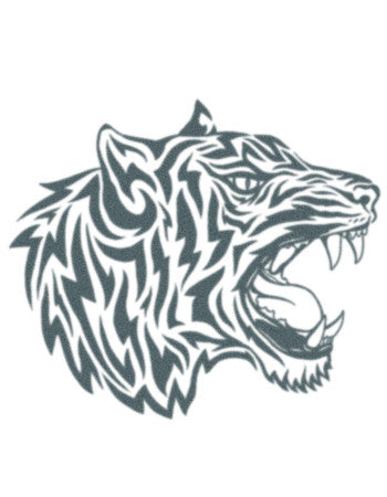 TIGRE TRIBAL RUGIENDO